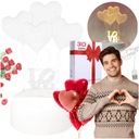 Darček na VALENTÍNSKE NARODENINY pre ňu Lampa s nápisom LOVE na USB 3 MODES