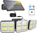 SOLÁRNA LAMPA S LED SNÍMAČOM POHYBU DUSK