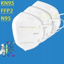 Opätovne použiteľná maska ​​na tvár KF94 FFP2 N95 10 KS