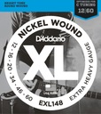 D'ADDARIO EXL148 barytónové struny (12-60) Struny pre elektrickú gitaru