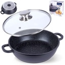 GRANITOVÁ panvica, kastról na vyprážanie, dusenie, rúra ORION GRANDE, 24 cm