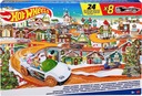 Adventný kalendár Hot Wheels Vehicle Set