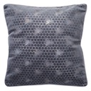 Dekoračná obliečka na vankúš VELVET 20 45x45 cm strieborná