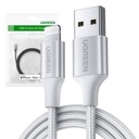 UZELENÝ USB A KÁBEL PRE LIGHTNING IPHONE MFI 2.4A 480 MBPS BRAID 1M