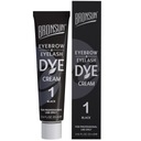 BRONSUN krémová farba na obočie a mihalnice 15 ml Čierna 1