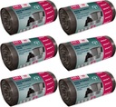 UNIVERZÁLNE VRECIA NA ODPAD VEĽMI VEĽKÉ HRUBÉ STRONG York 240L 10 ks x 6