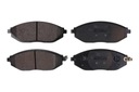 MAXGEAR 19-2168 Sada brzdových platničiek brzd