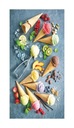 Plážová osuška 70x140 Osuška Ice Cream Fruits