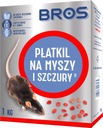 BROS - Náplasť na myši a potkany 1kg (17720)