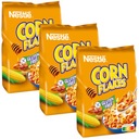 Nestlé Corn Flakes s medom a orechmi 3x