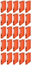 Esselte ekonomický kancelársky zakladač s objímkou ​​A4 50 mm oranžová x 25