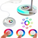RGB DOTYKOVÁ LED STOLNÁ LAMPA DO ŠKOLY 3W 16 USB DIÓD 265 FAREB