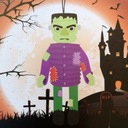 HALLOWEEN Frankenstein papierový lampáš 55 cm