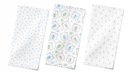 SADA 3 BALENÍ PLIENOK MÄKKÉ MULULÍNOVÉ PLIENKY SUPER KVALITA 70-80CM W09A