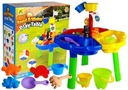 Sandbox Stôl s formami Pirates Sand buckets - Perfektná sada