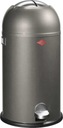 Wesco grafitový odpadkový kôš 33l Kickmaster