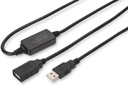 USB predlžovací kábel 15m ACTIVE AMPLIFIER-EM repeater