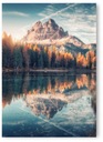 LAKE MOUNTAIN FOREST plagát B2 50x70cm obraz #185