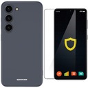 MATNÉ PRIESTORNÉ PUZDRO PRE GALAXY S23 + SKLO
