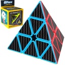 Pyraminx Carbon Cube Triangle Carbon 3x3 + stojan na kocky