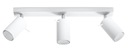 RING 3 Biele stropné svietidlo GU10 pre LED SL.0089 SOLLUX