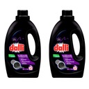 DALLI 2x Prací gél na tmavé tkaniny 1,1 l