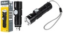 3W HLINÍKOVÁ LED BATERKA, NABÍJACIA, USB ZOOM, VÝKONNÁ