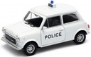 Model WELLY - Mini Cooper 1300 POLICE Mierka 1:34