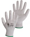 Pracovné rukavice BRITA CXS POLYUR. biela x12 s.8