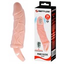Vibračný obal na penis s rukoväťou.
