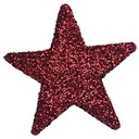 PRÍvesok GLITTER STAR NA VIANOČNÝ STROMČEK 50CM