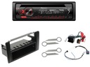 PIONEER DEH-S320BT BLUETOOTH RÁDIO AUDI A3 8P 2DIN