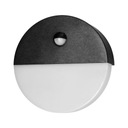 AD-OP-6116BLPMR4 LED fasádne svietidlo s pohybovým senzorom, okrúhle 10W IP65