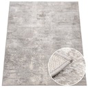 Módny koberec Boho lesklý 120x160 sivý