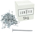 Strešné klince z pozinkovanej lepenky 3x40, plechy z plsti 5 kg