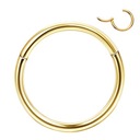 Titánové kliker náušnice - helix lobe septum 1,2/8