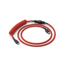 GLORIOUS špirálový kábel karmínovo červený USB kábel