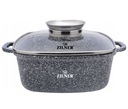 HRNIEC Štvorcový 4,4L 24cm ZILNER SIVÁ ZL-7062