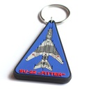 Gumová kľúčenka Sukhoi Su-22 FITTER lietadla