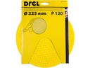 BRÚSNY DISK VELCRO ŽIRAFA PAPIER 225mm P120 X6