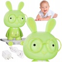 NOČNÁ lampa pre deti RABBIT zajačik LAMPA 3 LED USB režimy ako darček