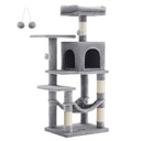 Drapak Cat Lair Tower House Light Grey