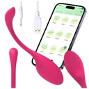VIBRÁTOR NA VAJEC S APLIKÁCIOU NA DIAĽKU OVLÁDANÝ TELEFÓNOM BLUETOOTH PRE PÁRY