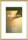 Rám 21x29,7 (A4) PVC zlatý, pololesklý (RA19)