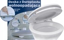 WC sedadlo Mäkké zatváranie Odnímateľné Nastaviteľné pre KŁO NOVA, REKORD, IDOL