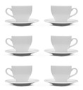 AKO PAULA 6x ŠÁLKA 200 ML + Podšálka 14 CM