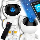 STARS PROJECTOR Projektor nočného svetla pre deti Astronaut s reproduktorom