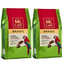 MK Cafe Brasil zrnková káva 100% Arabica 2x400g