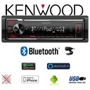 AUTORÁDIO KENWOOD KMM-BT206 USB BLUETOOTH