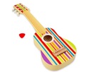 DÚHOVÁ KLASICKÁ GITARA PRE DETI, 6 STRÚN, LELIN